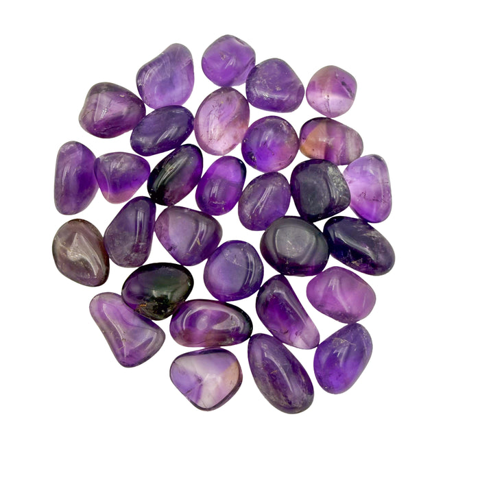 Amethyst Tumbled Stone - Rio Grande do Sul, Brazil