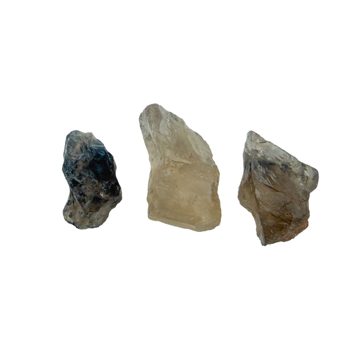Smoky Quartz Raw Crystals - Minas Gerais, Brazil