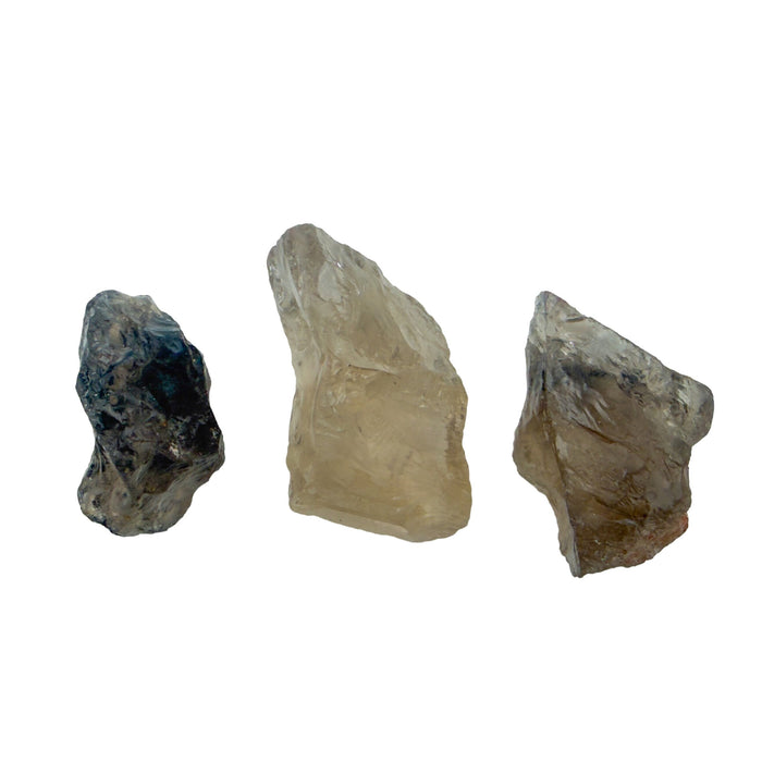Smoky Quartz Raw Crystals - Minas Gerais, Brazil