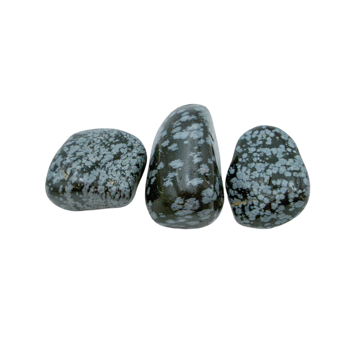Snowflake Obsidian Tumbled Stones - Utah, United States