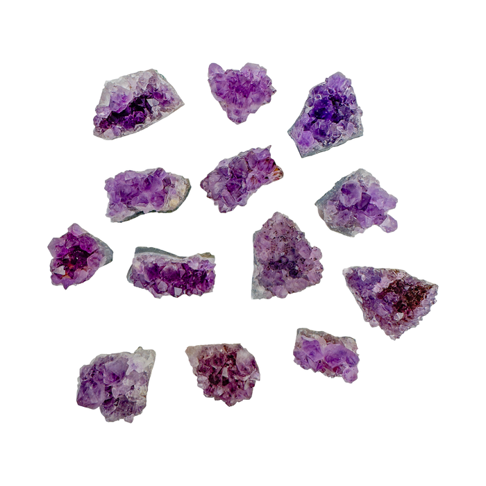 Amethyst Raw Crystal Clusters | AA Grade | Brazil | 1–2 Inch - Natural Stone