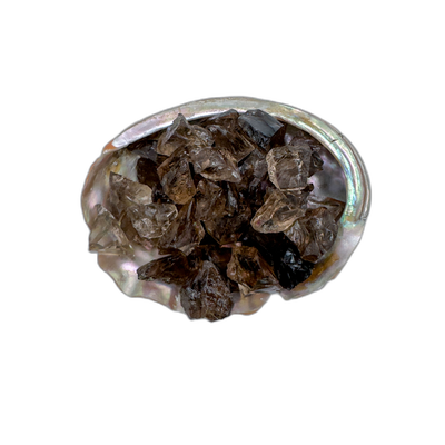 Raw Smoky Quartz Crystals for Grounding & Stress Relief — brown rough natural, natural unheated, AA from Brazil