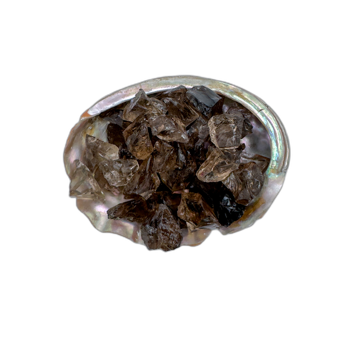 Raw Smoky Quartz Crystals for Grounding & Stress Relief — brown rough natural, natural unheated, AA from Brazil