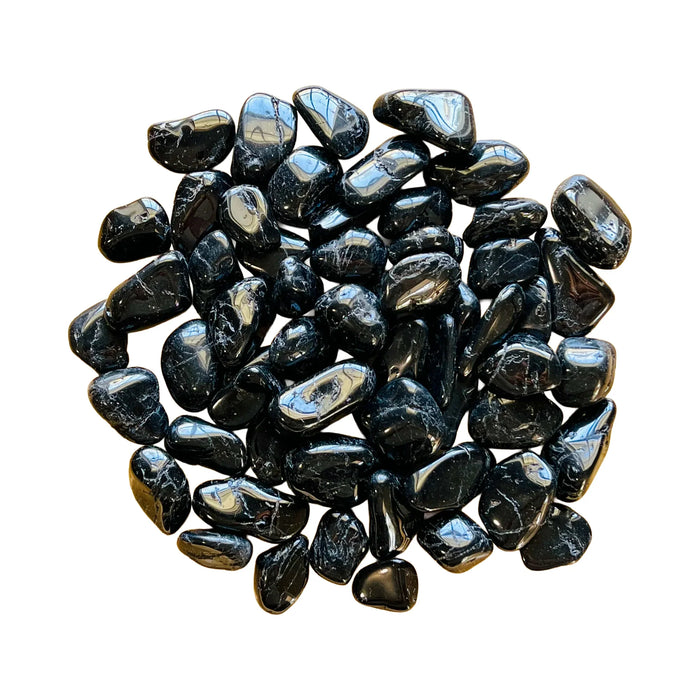 Black Tourmaline Crystals for Cleansing, Grounding & Protection — black polished, hand-selected AA Brazil-sourced