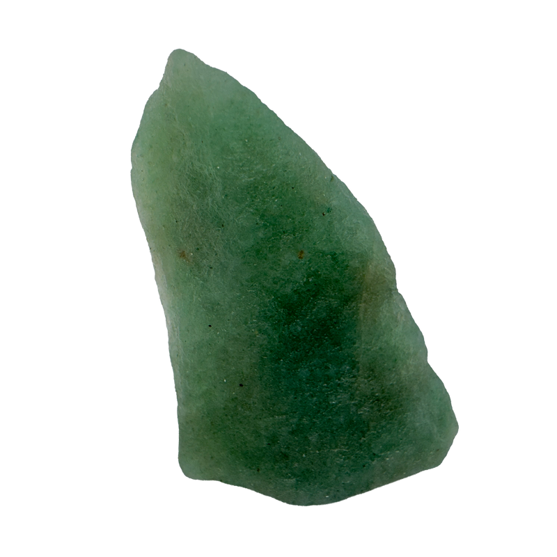 Single AA Grade Green Aventurine raw stone from Minas Gerais, Brazil.