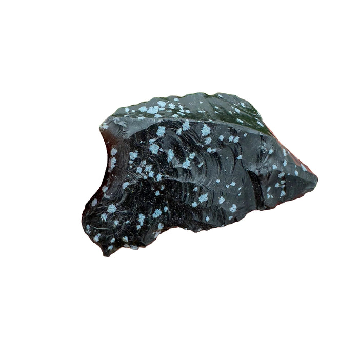 Thirteenth view of Snowflake Obsidian Raw Stones, AA grade, Utah, United States