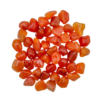 Carnelian Crystals for Confidence, Creativity, Energy & Sacral Chakra Support — orange polished, AA grade from Botswana