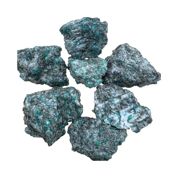Emerald Crystals for Abundance, Emotional Healing & Healing — green rough natural, AA grade from Zimbabwe