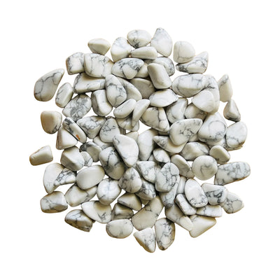 Howlite Tumbled Stone - Masvingo, Zimbabwe