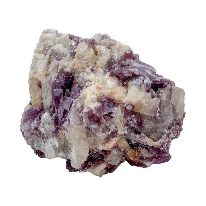 Natural Lepidolite Crystal Specimen for Anxiety Relief, Calm & Emotional Healing — pink natural directly from Brazil