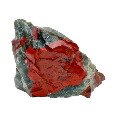Natural Bloodstone Crystal Specimen to support Confidence, Energy & Grounding — beginner-friendly green natural from Eswatini