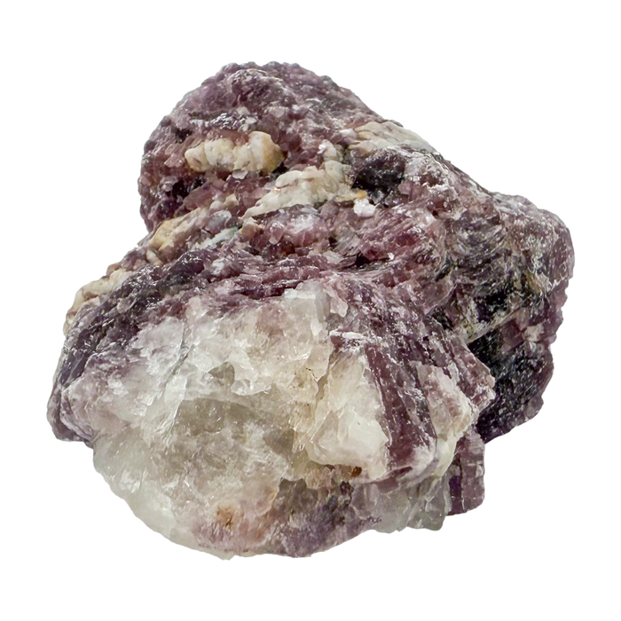 AA grade Lepidolite crystal specimen from Minas Gerais, Brazil, lavender and pink mica with shimmering layered plates