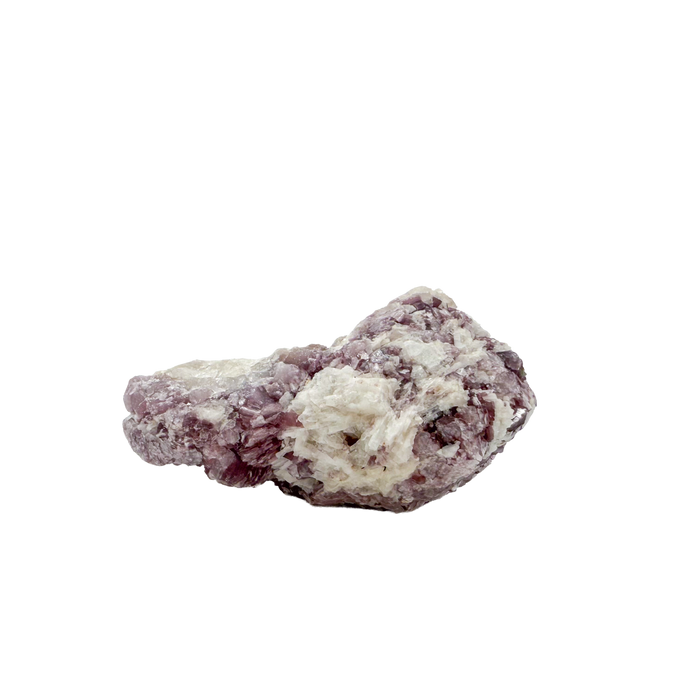 Lepidolite crystal specimen from Brazil, alternate view