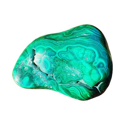 Natural Malachite Crystal Specimen for Emotional Healing & New Beginnings — green natural from Democratic Republic of the Congo