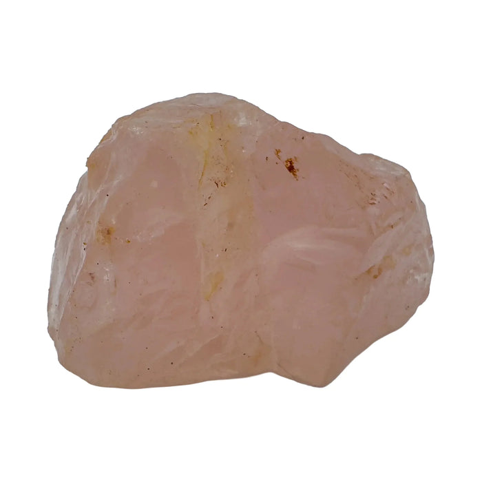 Natural Rose Quartz Crystal Specimen for Anxiety Relief, Calm & Emotional Healing — pink natural Madagascar-sourced