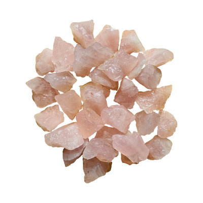 Rose Quartz Crystals for Anxiety Relief, Calm & Emotional Healing — pink rough natural, hand-selected AA Brazil-sourced