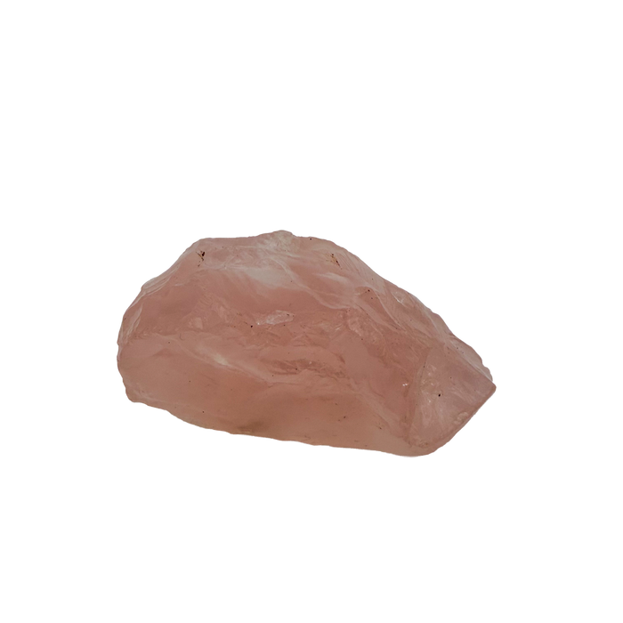 Rose Quartz collector specimen from Madagascar, alternate view