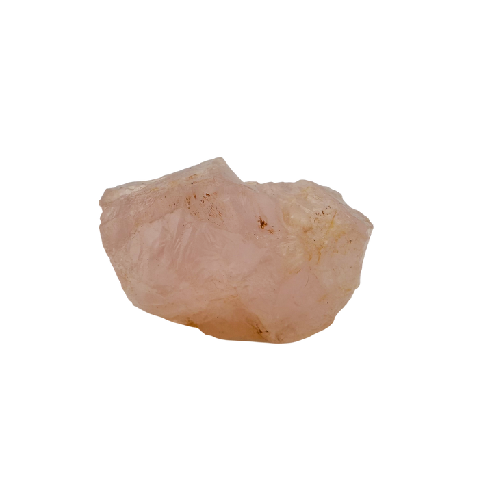 Rose Quartz collector specimen from Madagascar, alternate view