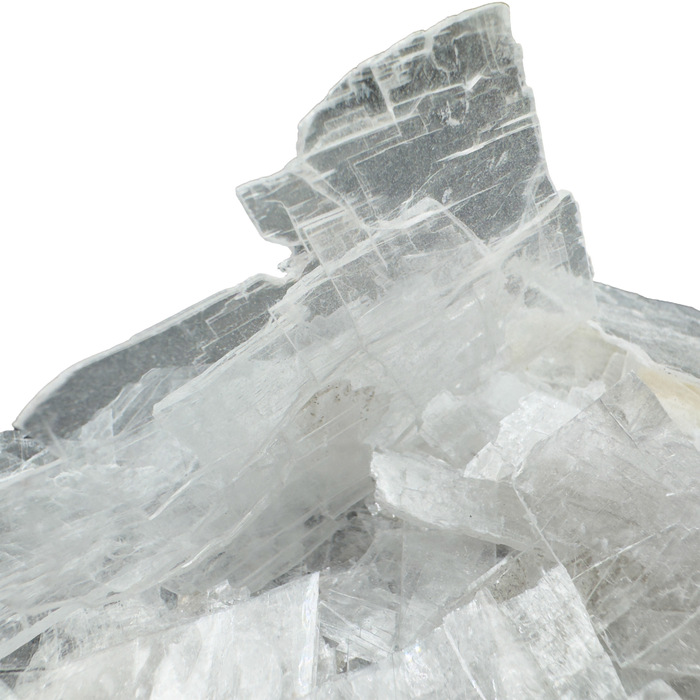 Mixed Selenite batch showing range from fine chips to larger shards, AAA grade