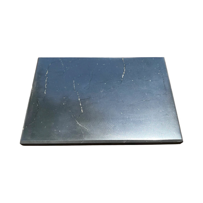 Polished Shungite Rectangular Crystals traditionally associated with Cleansing, Grounding & Protection — black polished from Russia