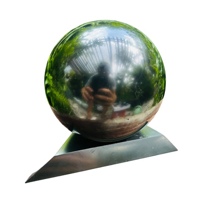 Polished Shungite Spheres for Cleansing, Grounding, Protection & Root Chakra Support — black polished Russia-sourced