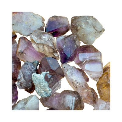 Smoky Amethyst Crystals to support Grounding, Meditation & Protection — brown natural, A grade Zimbabwe-sourced