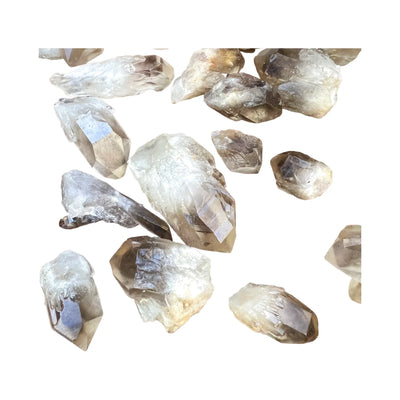 Smoky Quartz Crystals for Anxiety Relief, Calm & Cleansing — brown natural, natural unheated, AA grade directly from Zimbabwe
