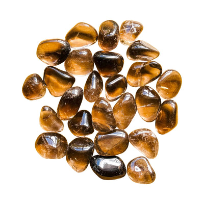 Smoky Quartz Crystals to support Anxiety Relief, Calm & Cleansing — brown polished, natural unheated, AAA grade directly from Brazil