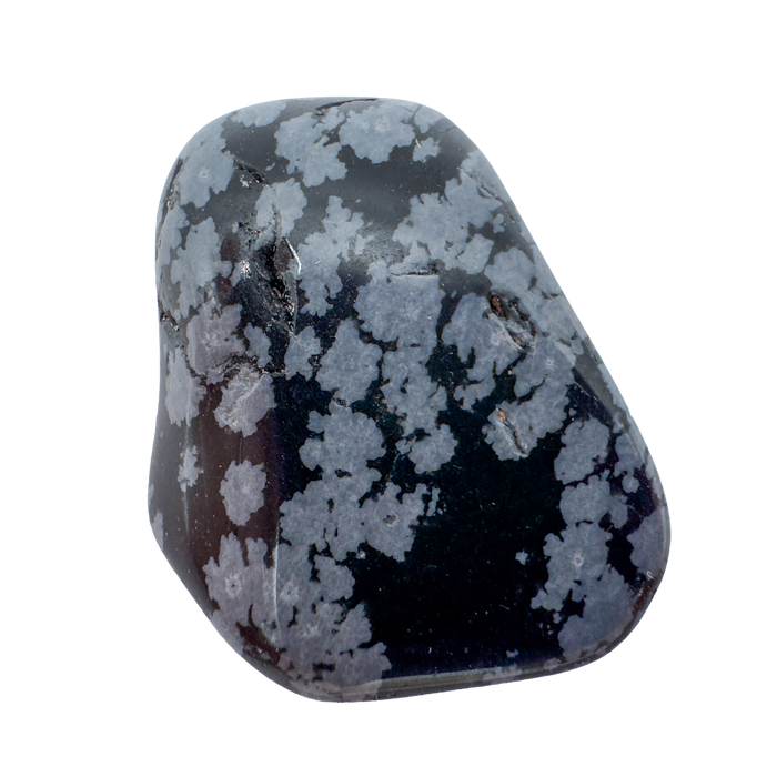Snowflake Obsidian Tumbled Stones | AA Grade | Utah | 0.75–1.25 Inch