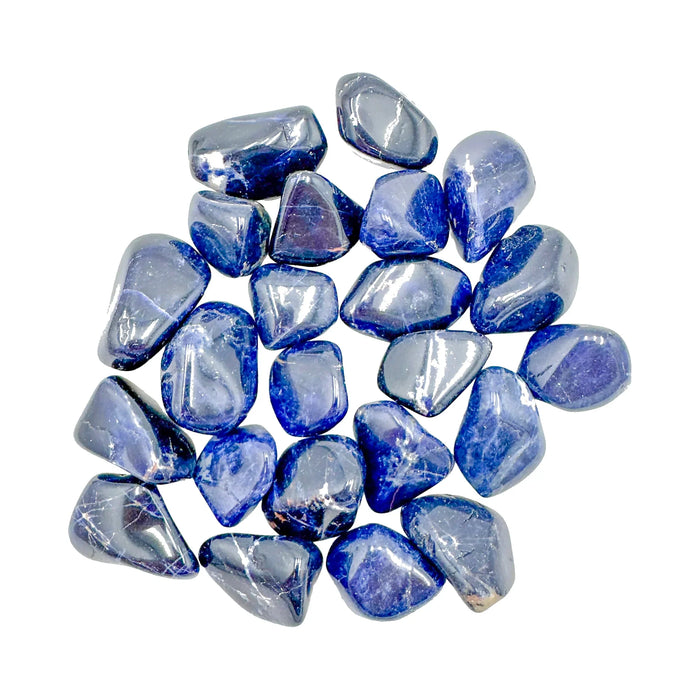 Sodalite Crystals for Communication, Focus & Intuition — beginner-friendly blue polished, AA grade from Namibia