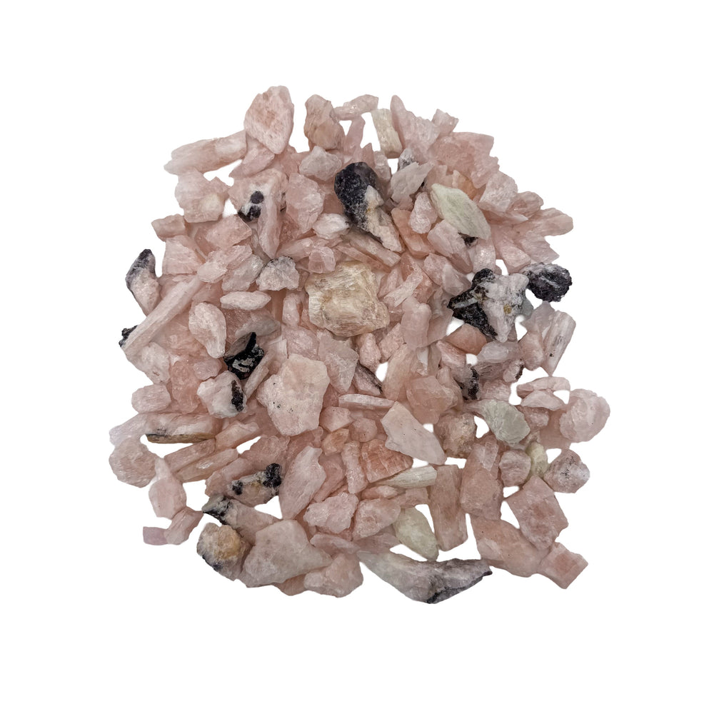 Morganite raw crystals, AA grade, Minas Gerais, Brazil