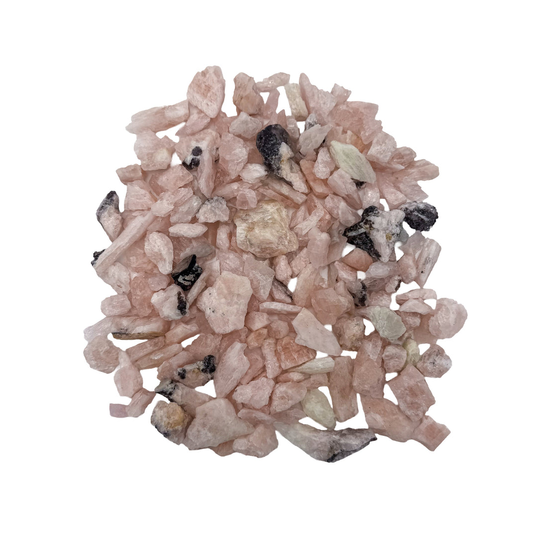 Morganite raw crystals, AA grade, Minas Gerais, Brazil