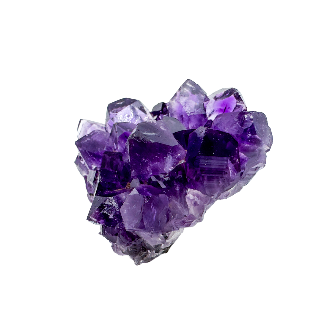 Raw amethyst crystal clusters, AAA grade, from Artigas, Uruguay
