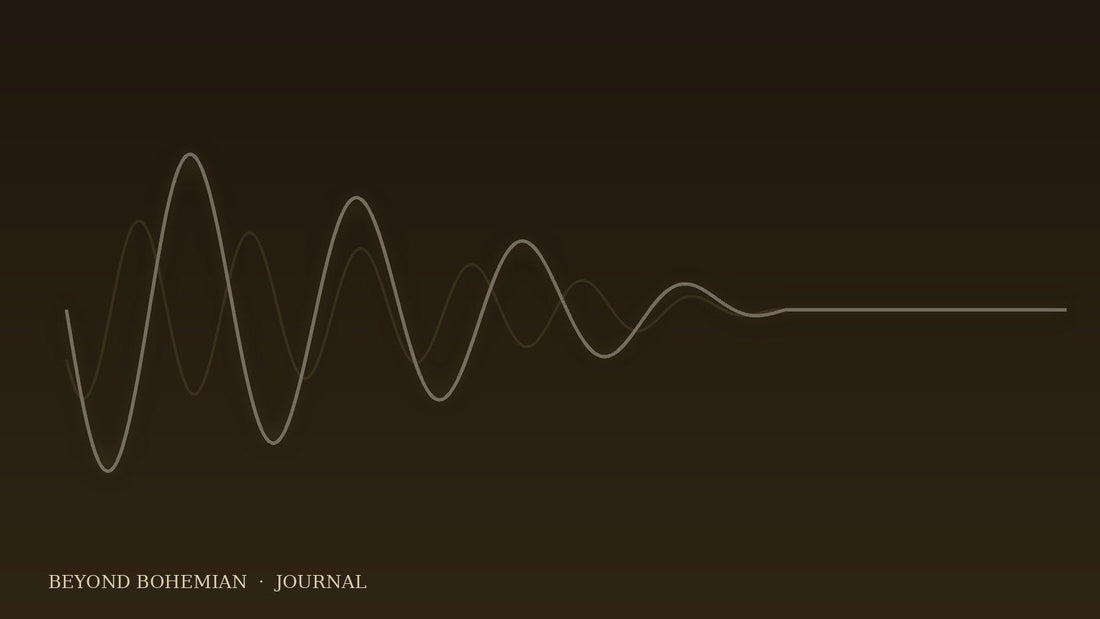 A sound wave fading to a flat line, for an article on whether frequency generators work