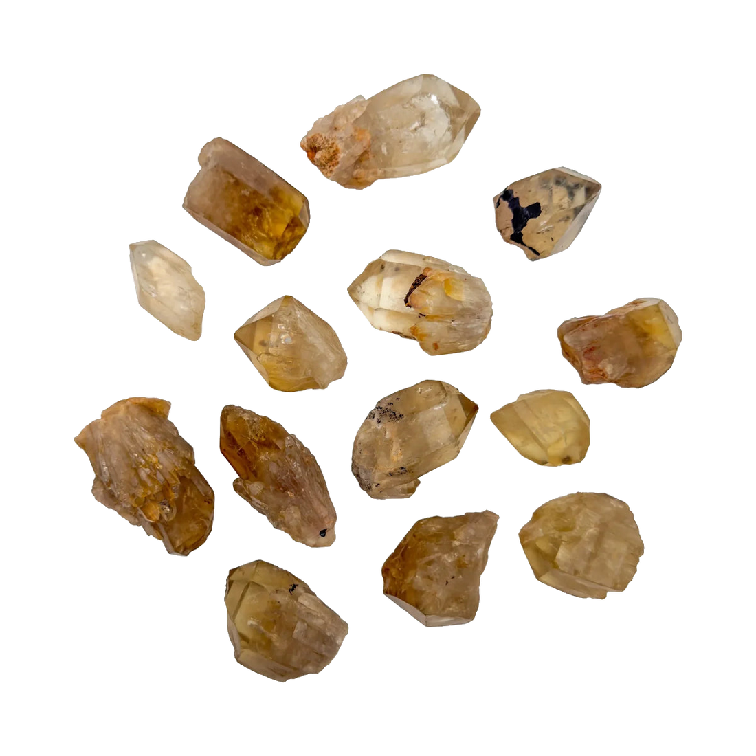 Natural citrine raw stones, A grade, Democratic Republic of the Congo