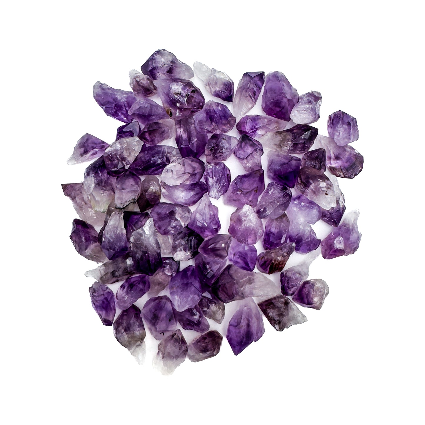 Amethyst Crystal Points to support Intuition, Meditation & Sleep — purple natural, AA grade Brazil-sourced