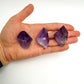 AAA amethyst point lit to highlight purple saturation