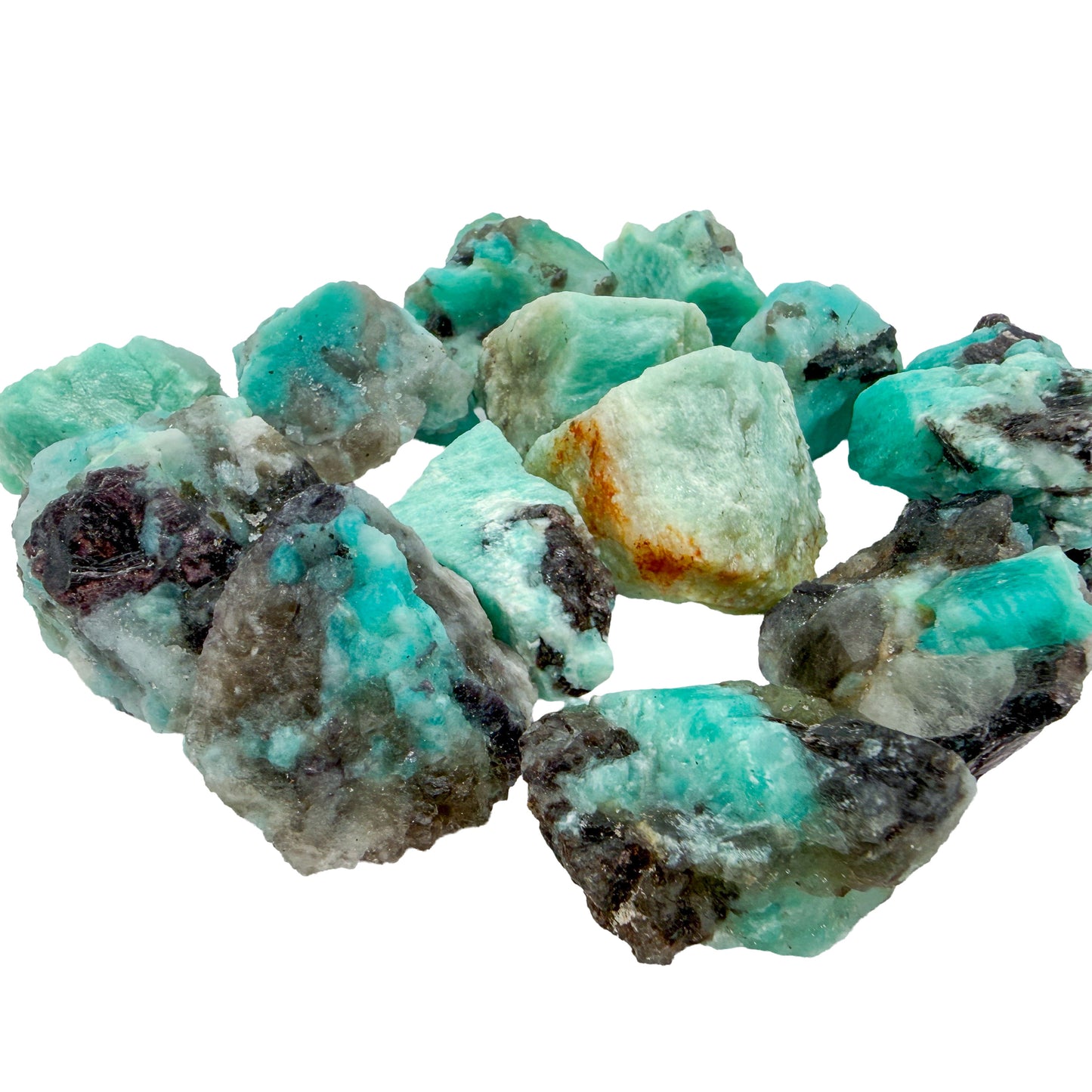 Amazonite Raw Stones - Amboasitra, Madagascar