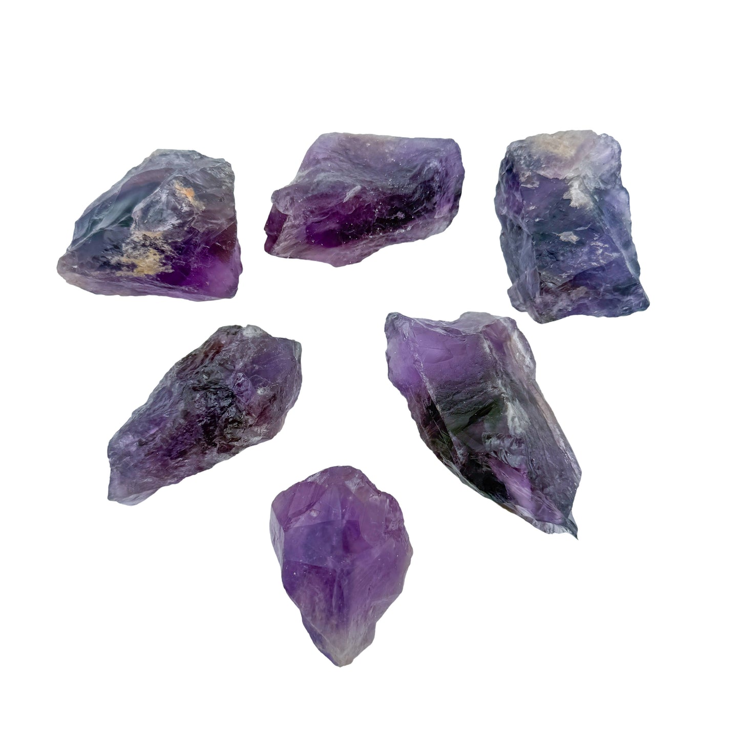 Amethyst Raw Crystals from Rio Grande do Sul, Brazil, AA grade, photo 2 of 6