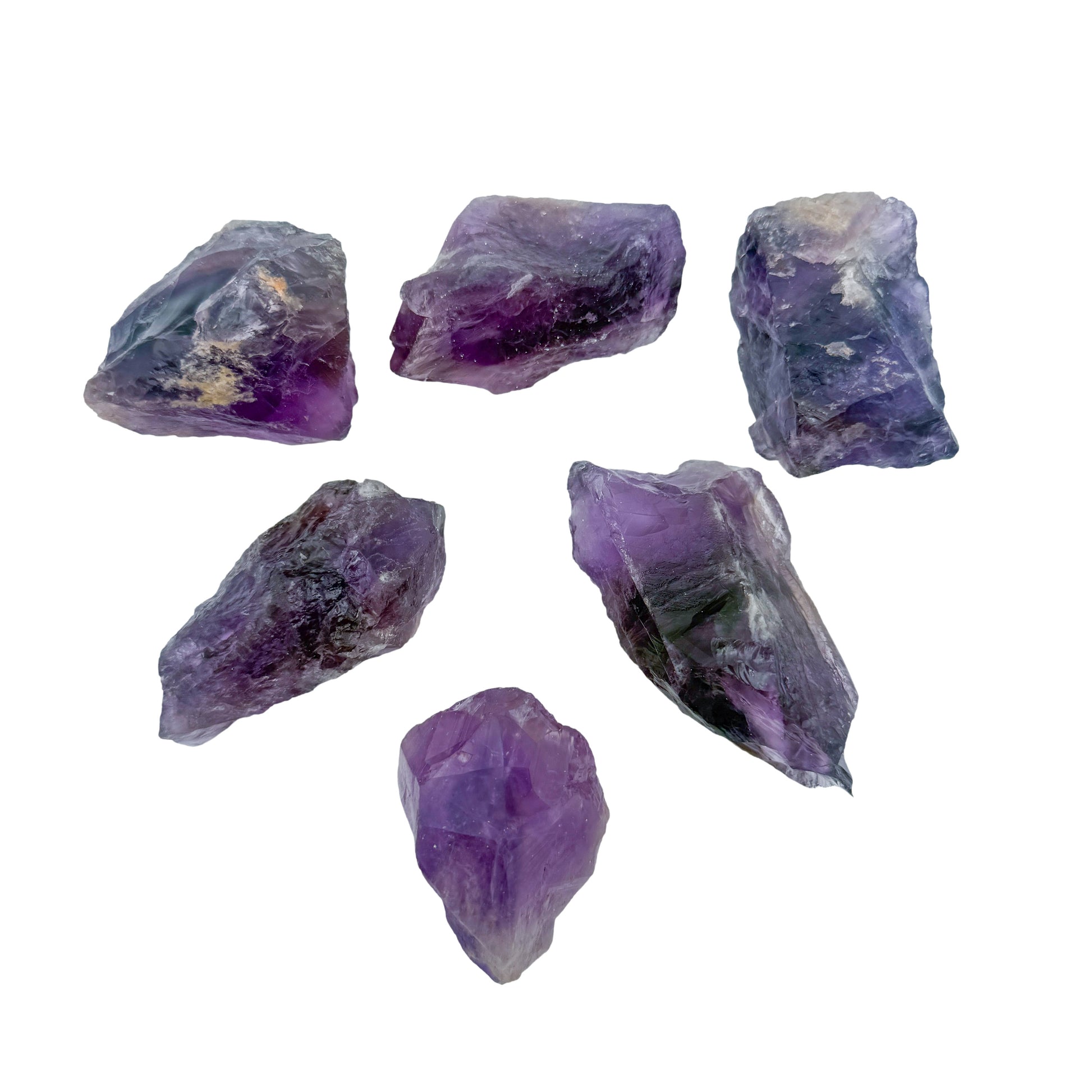 Amethyst Raw Crystals from Rio Grande do Sul, Brazil, AA grade, photo 2 of 6