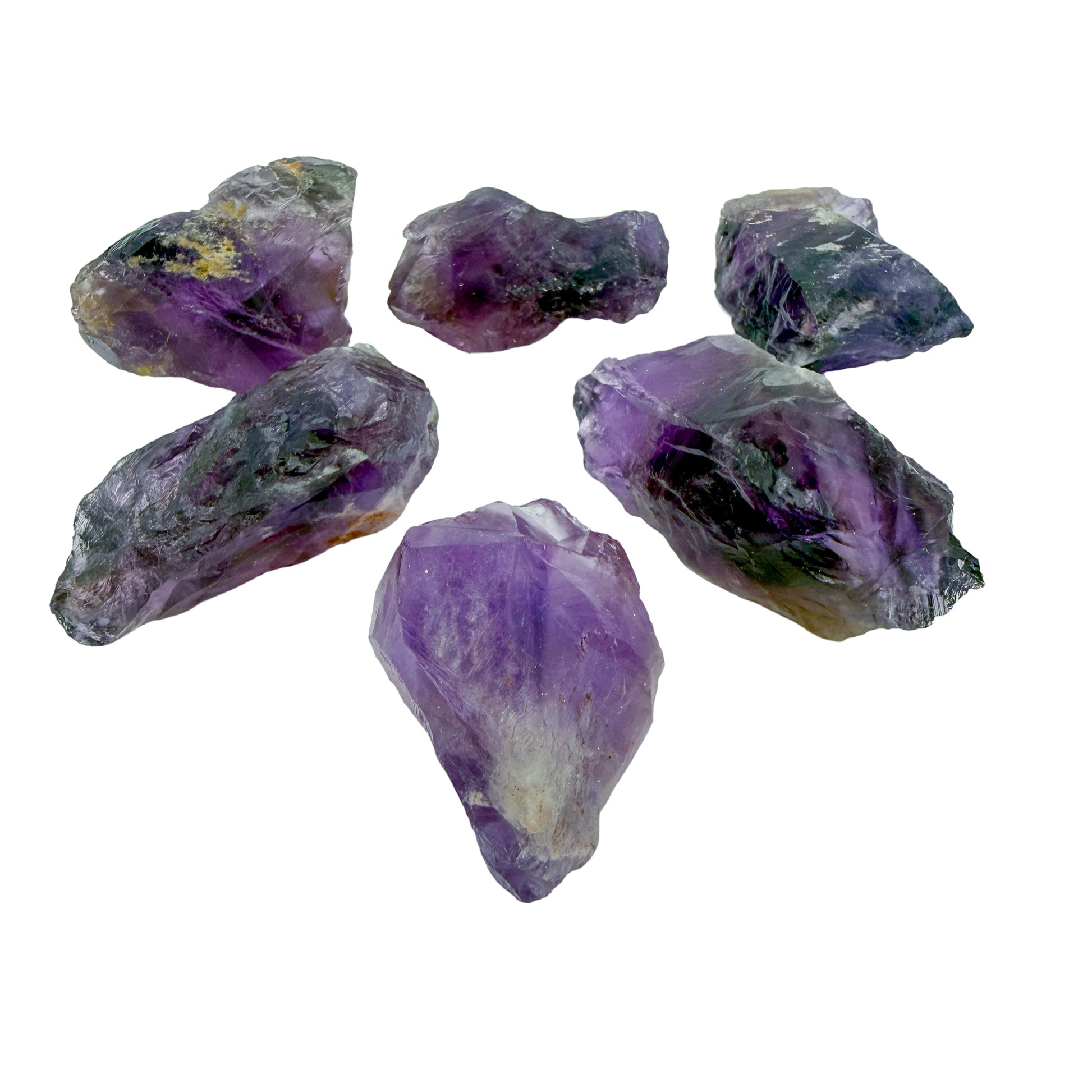 Amethyst Raw Crystals from Rio Grande do Sul, Brazil, AA grade, photo 3 of 6