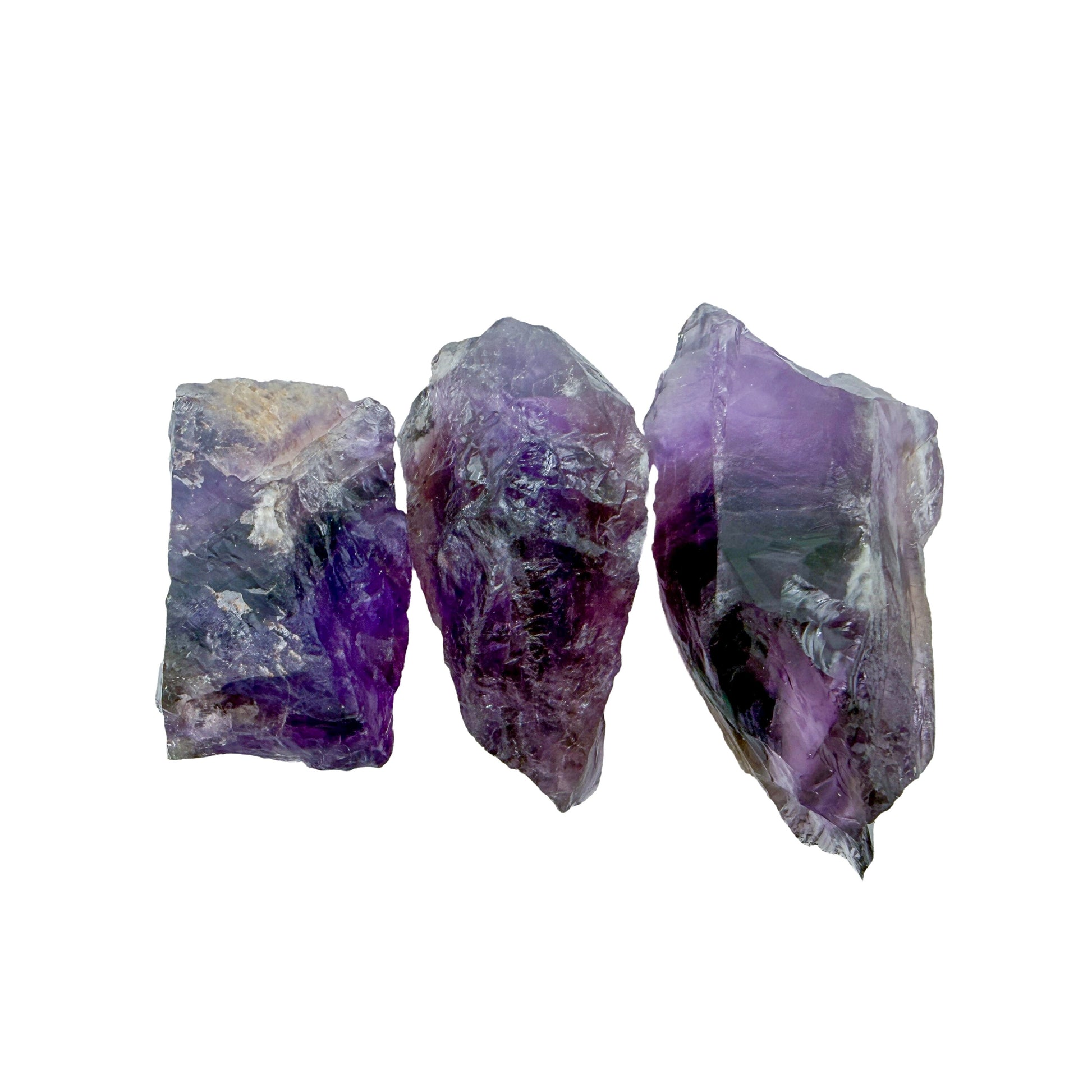 Amethyst Raw Crystals from Rio Grande do Sul, Brazil, AA grade, photo 4 of 6