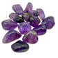 Amethyst Tumbled Stones, AAA Grade, Brazil, 1-1.50 Inch, sourced from Rio Grande do Sul, second view