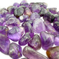 Amethyst Tumbled Stones, AAA Grade, Brazil, 1-1.50 Inch, sourced from Rio Grande do Sul, sixth view