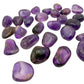 Amethyst Tumbled Stones, AAA grade, from Rio Grande do Sul, Brazil, third view