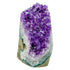 Amethyst cathedral geode no. 111 seen from the primary crystal face, 2.36 lb of purple quartz crystal from Artigas, Uruguay.