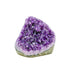 Amethyst cathedral geode no. 125 seen from the primary crystal face, 1.42 lb of purple quartz crystal from Artigas, Uruguay.