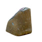 Amethyst cathedral geode no. 130 seen from the left profile, 1.96 lb of purple quartz crystal from Artigas, Uruguay.