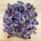 Full profile of Grade A Smoky Amethyst point ready to ship from Beyond Bohemian