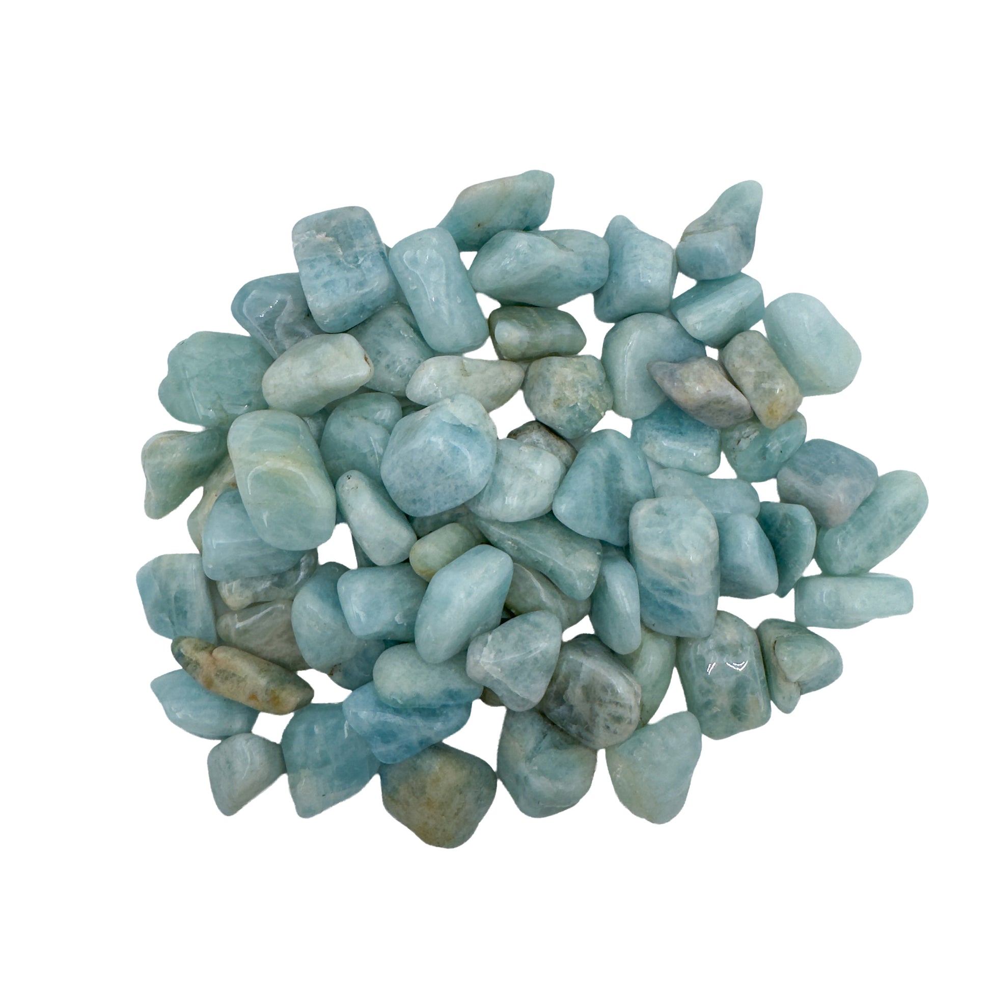 Aquamarine Tumble Stones - Minas Gerais, Brazil